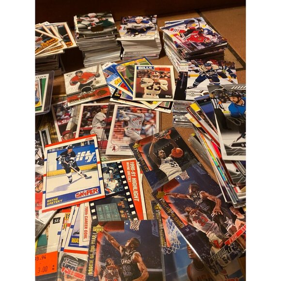 Sports Card Collection Rookie RC Jersey Patch Lot Numbered Cards Vintage NBA MLB - Picture 6 of 16